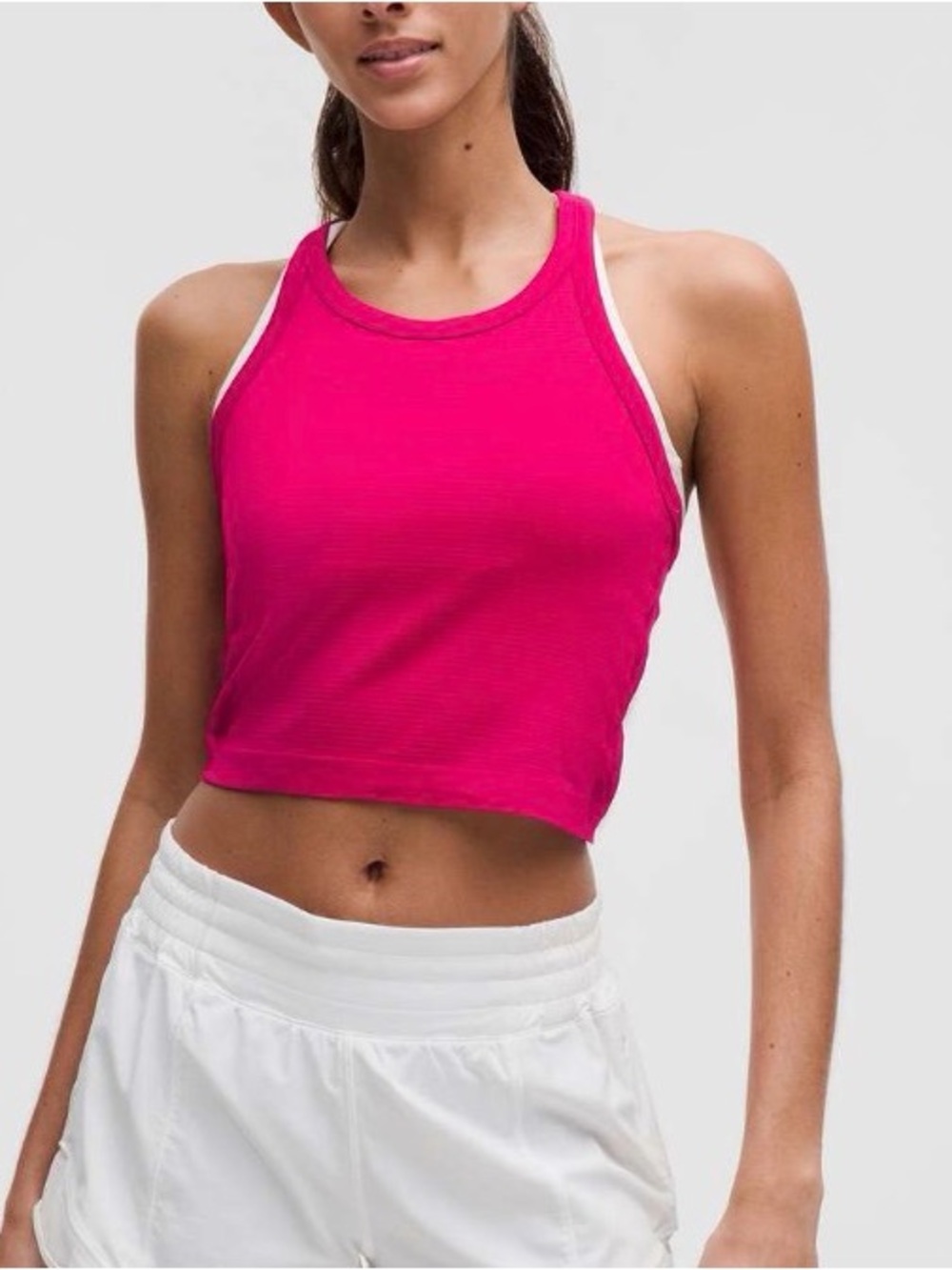 Lululemon cropped swiftly tank